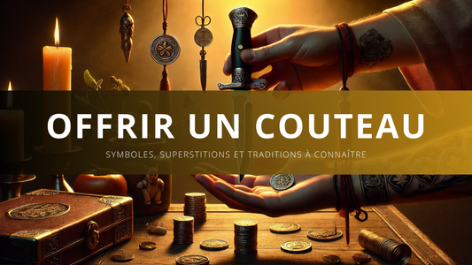 Offrir un couteau