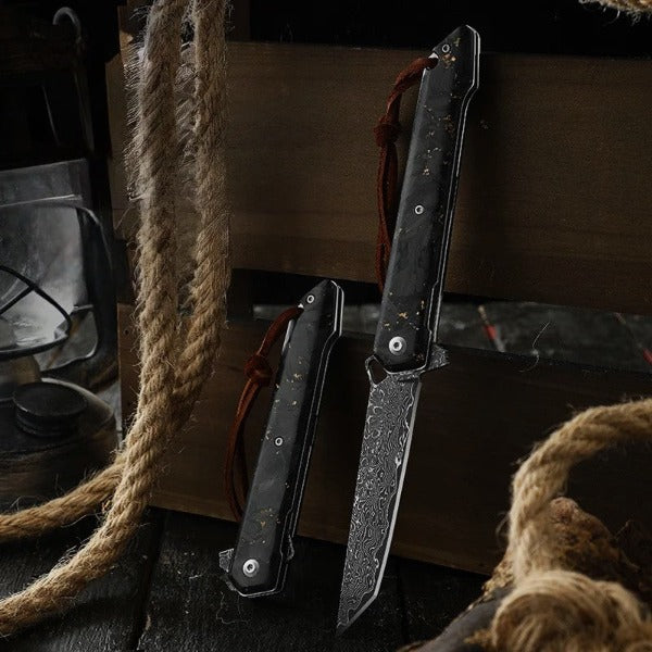 Couteau Damas De Poche