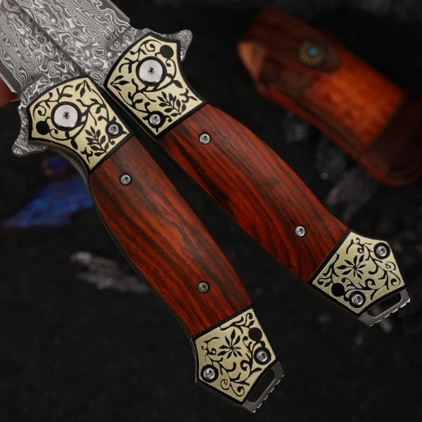 Couteau De Chasse Forgé