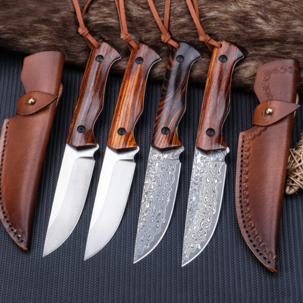 Couteau Droit à Lame Fixe Scandinave