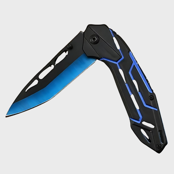 Couteau Lame Bleue