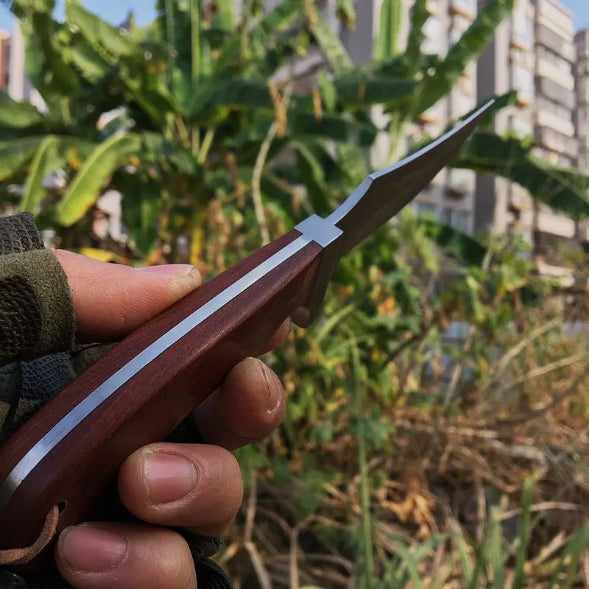 Couteau de Chasse Acier Damas