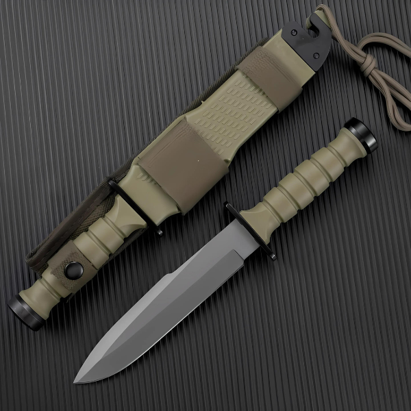 Couteau de Survie Militaire Lame Fixe