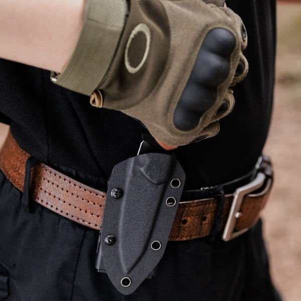 Couteau de Survie avec Étui de Ceinture