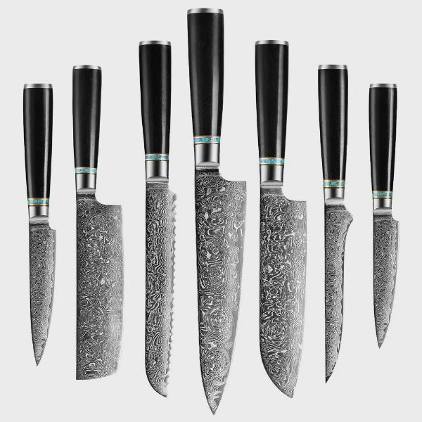 Couteau Nakiri Damas