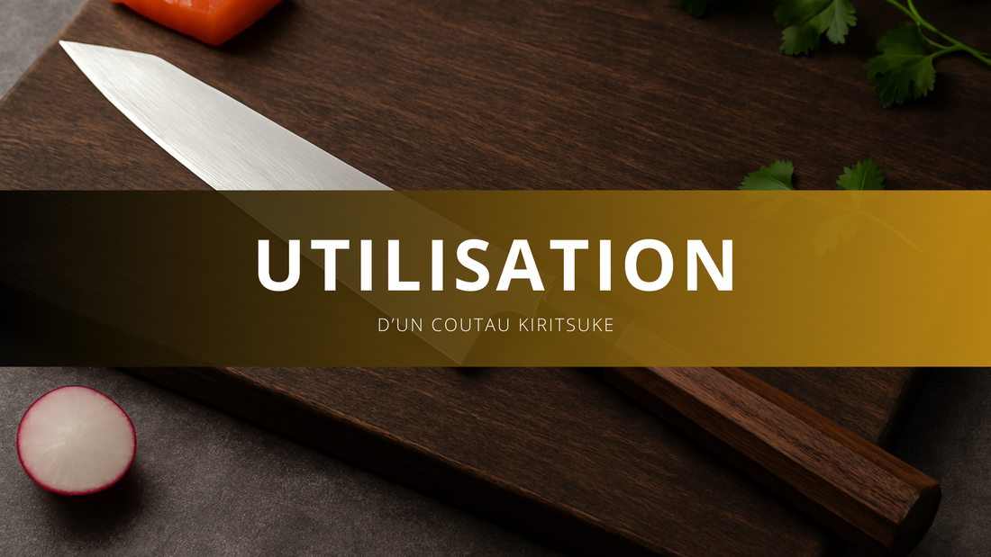 Utilisation d'un Couteau Kiritsuke